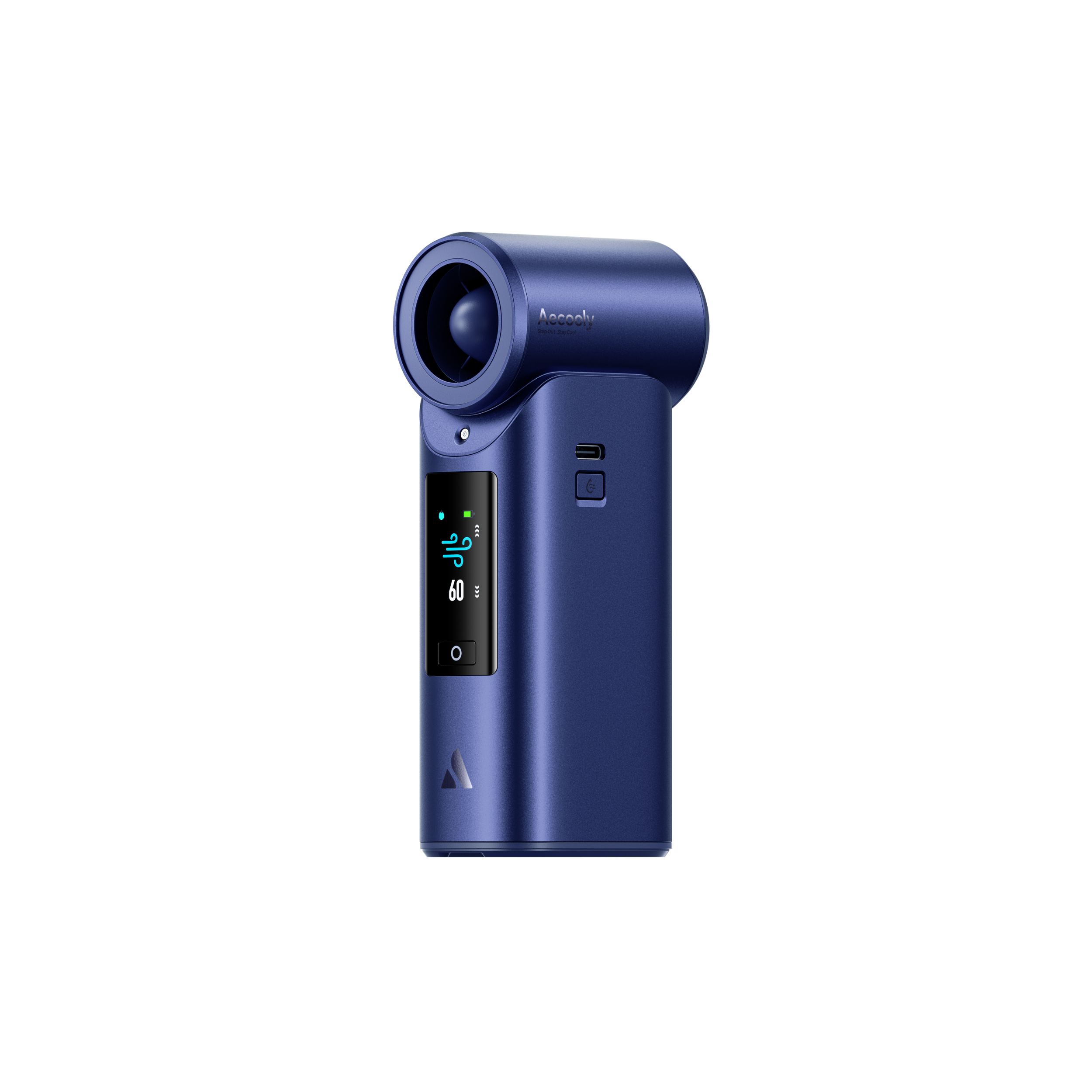 [NEW] Aecooly Cold Air Pro 6000mAh Handheld Cooling Mist Fan – Powerful Airflow, LED Display, Model PM01