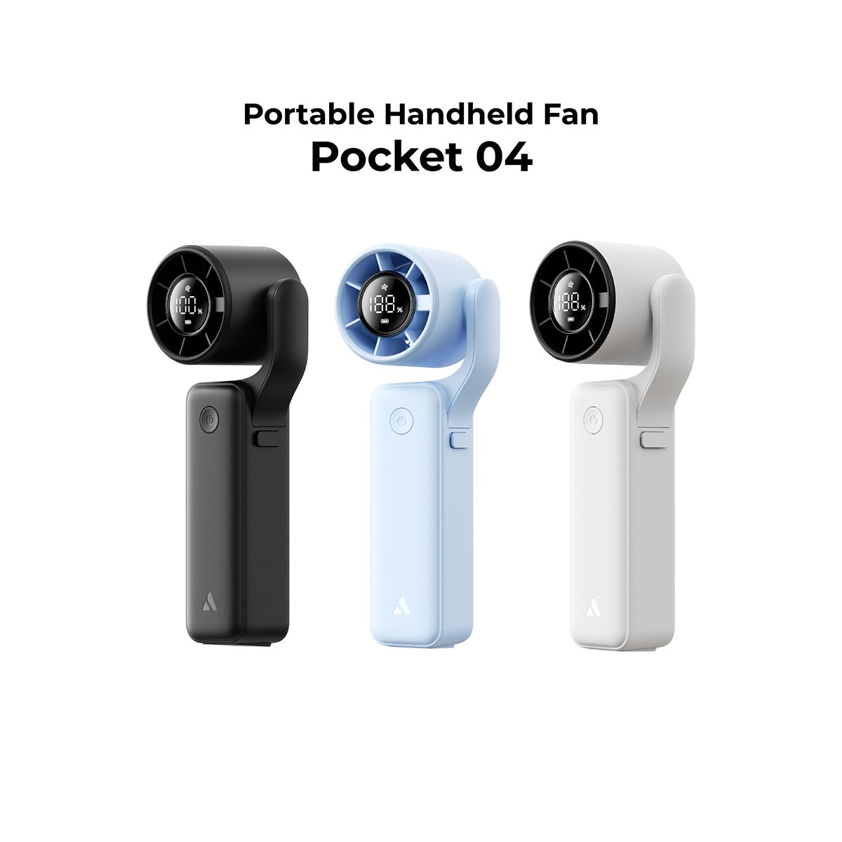 [NEW] Aecooly Foldable Handheld Fan Pocket 04 (3500mAh) Portable and rotatable (Model PF04)