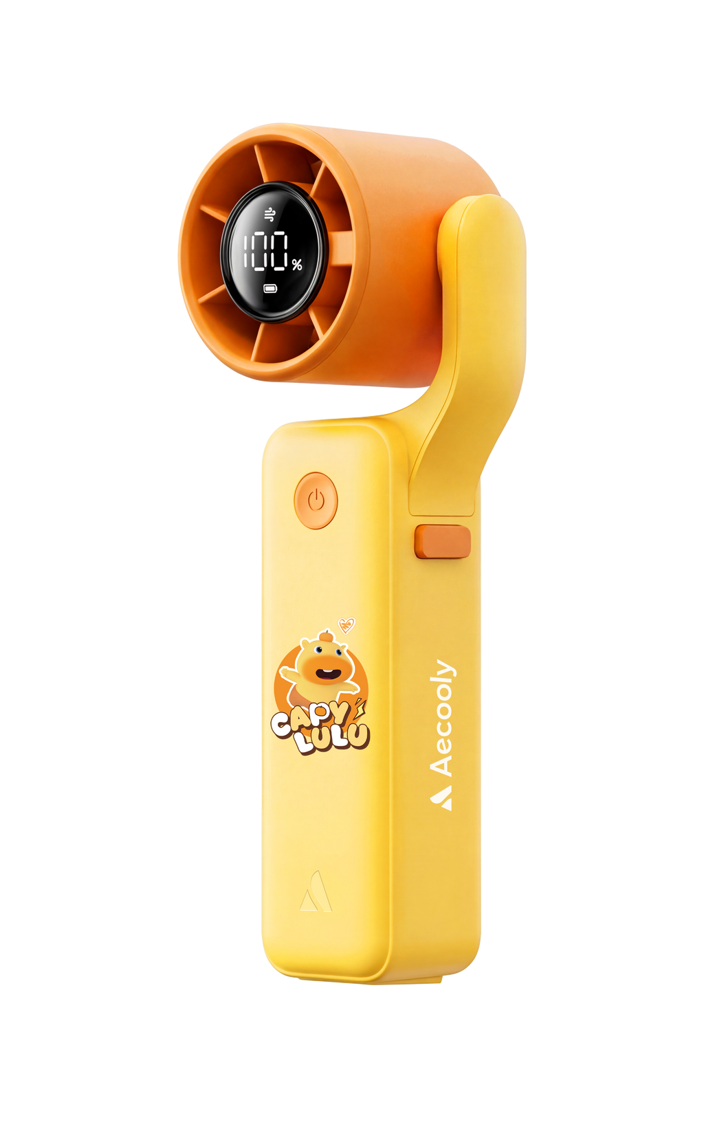 [NEW] Aecooly CapyLulu Air Gimbal Edition Portable Handheld Fan – 3500mAh Rechargeable Battery, Compact & Easy to Carry
